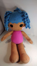 Build A Bear Lalaloopsy Plush Doll Mittens Fluff N Stuff BAB Toy 21&quot; Blue Hair - £11.11 GBP