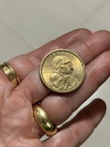 2001-P SAC$1 Sacagawea One Dollar Native Decent Condition US Coin! - £8.28 GBP