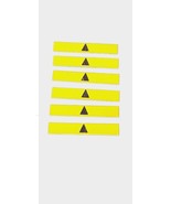 Fanuc A370- 3031- 0004 Adhesive Yellow Caution/Arrow Labels Lot of 6 - $13.72 CAD