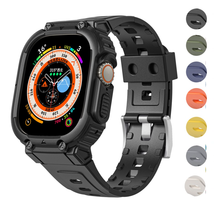Strap + Case for Apple Watch Ultra Band 49Mm 44Mm 42Mm 38Mm 40Mm Bumper Case Rug - £9.99 GBP