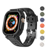 Strap + Case for Apple Watch Ultra Band 49Mm 44Mm 42Mm 38Mm 40Mm Bumper Case Rug - $12.71