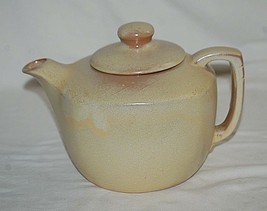 Vintage Plainsman Dessert Gold by Frankoma Tea Pot w Lid 5TL Art Pottery 10 Cup - £39.44 GBP