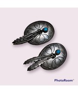 Vintage JOHN W KESSLER JWK Sterling Silver  Navajo Earrings - $224.50 CAD