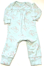 Baby Girl 6 Month Carters One  piece Long sleeve snap crotch no feet - $4.94