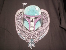 TeeFury Star Wars LARGE &quot;Armored Legacy&quot; Star Wars Boba Fett Shirt  BROWN - £11.19 GBP