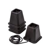 Honey-Can-Do 5.5-Inch Set-of-4 Bed Risers or Furniture Risers with Power... - $813.58 MXN