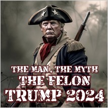 Convicted Felon Trump 2024 USA Trump with Hat MAGA Trump Felon Sticker o... - £5.45 GBP+