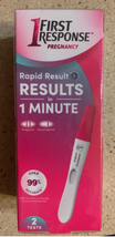 2/28 First Response Rapid Result Pregnancy Test, 2 Pack FAST SHIPPING - $9.85
