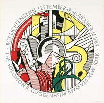 Roy Lichtenstein Guggenheim Museum, 1969 - $742.50