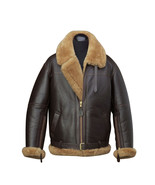 Men's Aviator RAF B3 Ginger Leather Bomber Flying Jacket - $161.99 - $179.99
