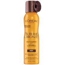 L&#39;Oreal Paris Sublime Bronze Self Tanning Mist, Deep to Natural Spray Tan, 4.6 o - £19.97 GBP