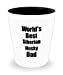 Siberian Husky Dad Shot Glass Worlds Best Dog Lover Funny Gift For Pet Owner Liq Item image 3