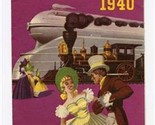 Railroads at the New York World&#39;s Fair Brochure 1940 Fair Map &amp; More  - $17.82