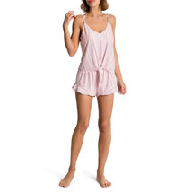 Secret Treasures Women&#39;s 2 Piece Knotted Cami-Top Pajama Set, Pink Size L(12-14) - $18.80