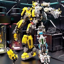 Super Mecha DIY Model Building Blocks Set Robot MOC Bricks Toys Set Kids Gift - £54.57 GBP
