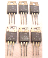 6 NOS RCA&#39;s TIP31A  Power Transistor TO-220 NPN 60V 3A - $7.87