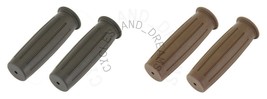 LOWRIDER Vintage Grips 7/8 long 116mm Kraton Rubber 602 In Black or Brown - £11.07 GBP+