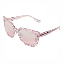 Miu Miu Special Collection 03V Pink Glitter Silver Mirrored Sunglasses MU03VS - £193.80 GBP