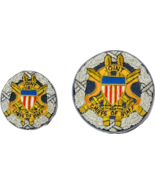NEW US JOINT CHIEF OF STAFF, HAND EMBROIDERED GOLD SILVER BULLION CHEST ... - $26.00+