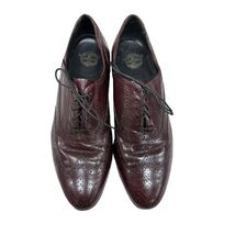 VTG Mens Florsheim Cordovan Wingtip Oxford Shoes Mens 8.5E  - $89.10