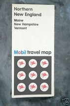 1974 Northern New England Mobil Road Map - £1.96 GBP