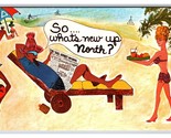 Comic Greetings What&#39;s New Up North Florida FL UNP Chrome Postcard R29 - £2.31 GBP