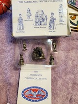 The Americana Pewter Collection Miniature Figurines 1995 FS - £11.83 GBP