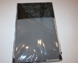 Donna Karan Silk Essentials Queen Flat Sheet 100% Silk Charcoal Grey NIP - $236.11