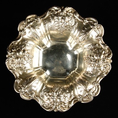 Ancien Reed &amp; Barton Francis I X 569 Candy Plat Argent Bol - $528.89