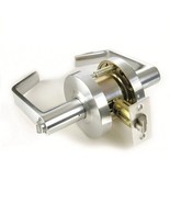 DESIGN HARDWARE DH-X-75-F-26D X75 PASSAGE LEVER LOCKSET SATIN CHROME BRA... - €21,33 EUR