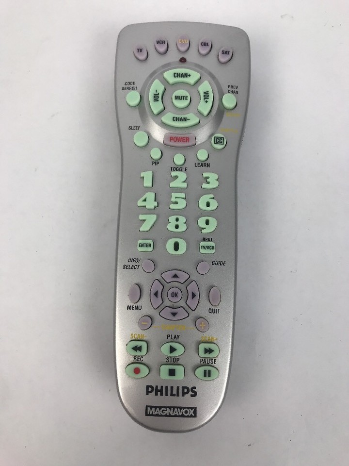 Philips Magnavox Universal TV/VCR/SAT  HE016 - Clean - $4.15