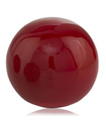 3 Inch Red Aluminum Decorative Orb Tabletop Sculpture - €42,14 EUR
