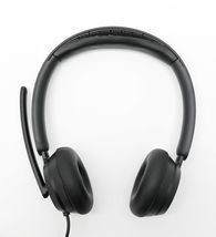 Microsoft 1989 Modern USB Headset - Black 6ID-00012 READ image 4