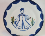 John B Taylor Ceramics Pottery Boy Luncheon Plate 9” No Name ABC Vintage  - $21.73