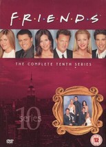 Friends: Series 10 DVD (2004) Jennifer Aniston, Schwimmer (DIR) Cert 12 3 Discs  - £14.85 GBP