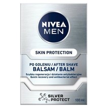 Nivea Men Silver Protect aftershave Balm 100ml FREE SHIPPING - £12.63 GBP
