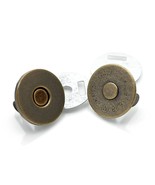 Thin Magnetic Snap Buttons Quality Strong Clasp For Purse Sewing Handbag... - £17.19 GBP