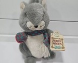 Applause North Woods Hickory Squirrel Plush Stuffed Animal 9&quot; 1993 Vtg - $15.79