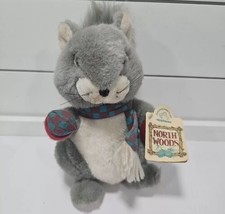 Applause North Woods Hickory Squirrel Plush Stuffed Animal 9&quot; 1993 Vtg - $15.79