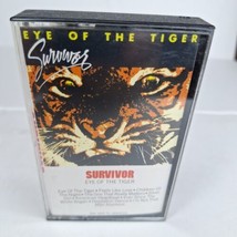 Survivor Eye of The Tiger Music Cassette Tape Vintage - £4.75 GBP