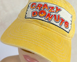 Crazy Donuts Gulf Shores Alabama Yellow Adjustable Baseball Cap Hat Sass... - $14.40