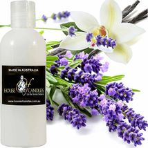 Lavender &amp; Vanilla Premium Scented Bath Body Massage Oil Hydrating - £10.98 GBP+