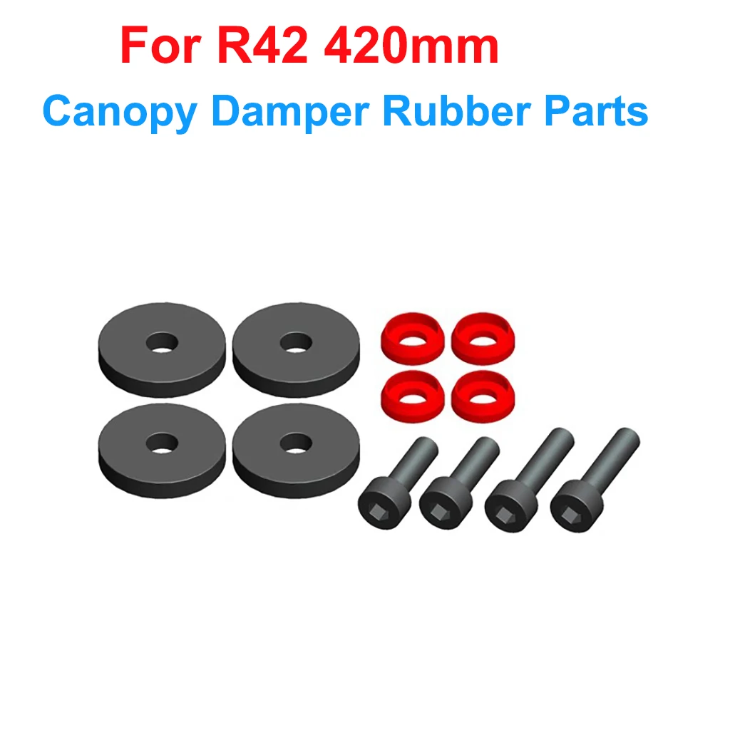 [Damper Rubber] ALZRC - R42 FBL KIT RC Helicopter DIY R42 Helicopter Rep... - $7.66