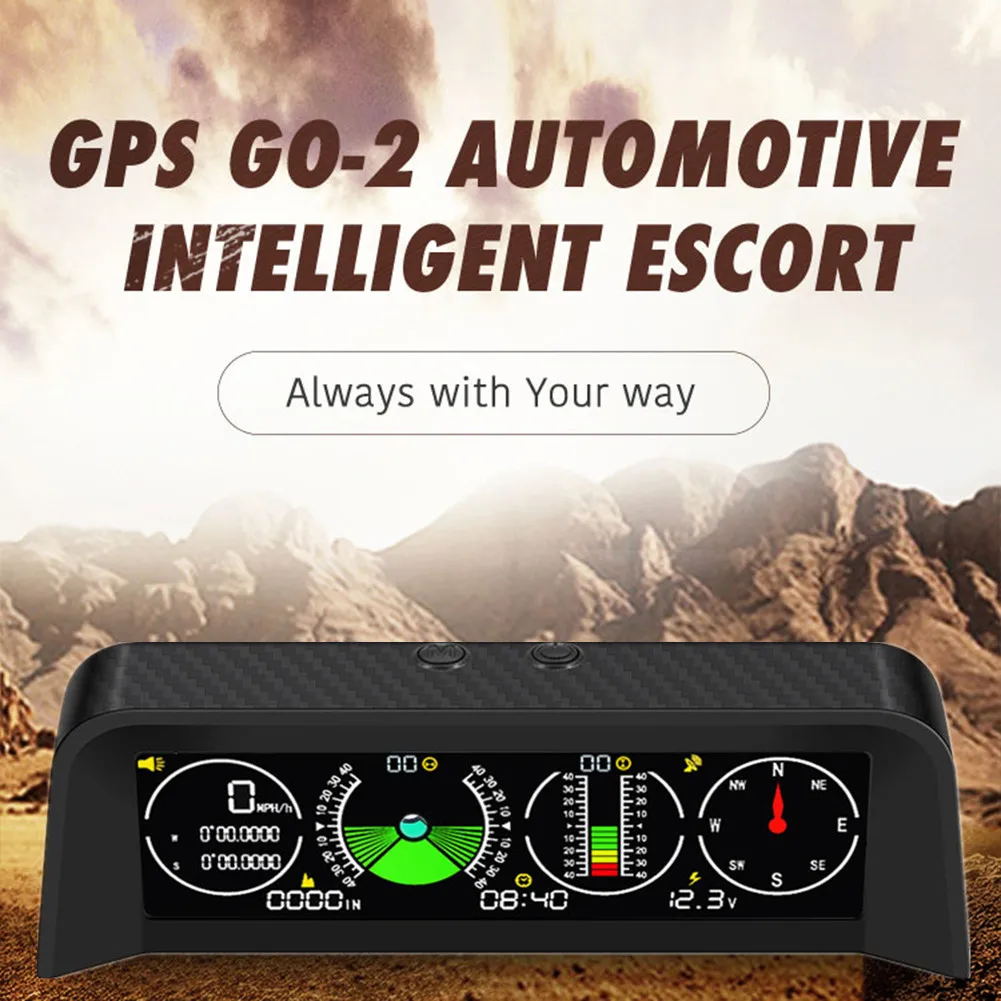 X90 Smart GPS Multi-functional Horizontal Speedometer for Driving - Vehicle Ti - £44.81 GBP