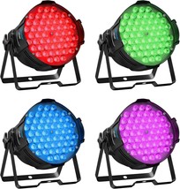 Betopper Dj Lights Dmx Sound Activated, 54 Rgb Led Stage Par Lights For,... - £232.85 GBP