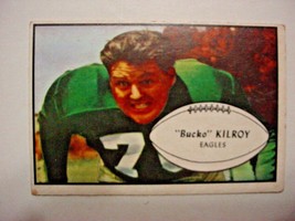 1953 Bowman #4 &quot;Bucko&quot; Kilroy-vg+-Philadelphia Eagles - £9.21 GBP