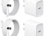 Iphone 15 Charger [Mfi Certified] Usb C Charger 10 Ft 2-Pack Ipad Pro Ch... - £15.16 GBP