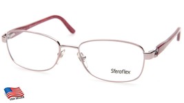 New Sferoflex 2570 489 Pink Eyeglasses Glasses Metal 52-17-140mm - £50.47 GBP
