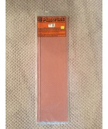 Vintage Plastruct Red Scalloped pattern Roof plastic sheet- for hobby bu... - $187.20 MXN