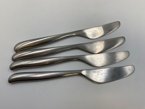 Primary image for Towle Lauffer Stainless Steel DESIGN 2 Norway Set of 4 x Luncheon Knives